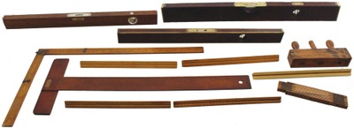 Assorted Makers: Lot Of Assoted Layout Tools