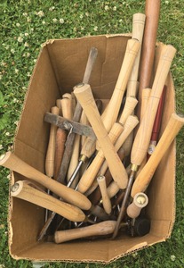 Assorted Makers: Lot Of Assorted Lathe Turning Tools