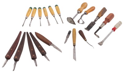 Assorted Makers: Lot Of Asst. Knivesarving Tool