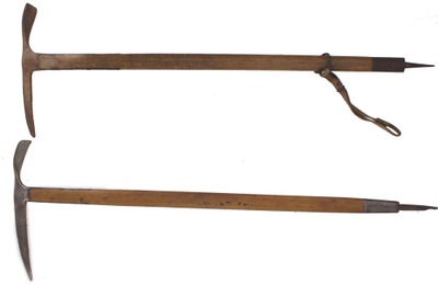 Assorted Makers: Two European Ice Climbing Axes