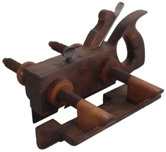 D.R. Barton & Company (Unmarked): Handled Beech Plow Plane