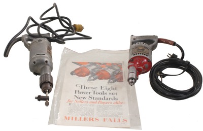 Assorted Makers: Two Early Type Electric Drills