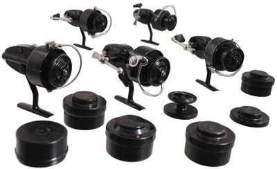 Mitchell Reels, Marignier, France: Lot Of Five Mitchell Garcia #300 Fish Ree
