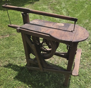 Unmarked: Fancy Wooden Treadle Jig Saw
