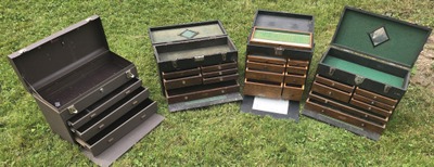 Assorted Makers: Lot Of Restoration Grade Tool Chests
