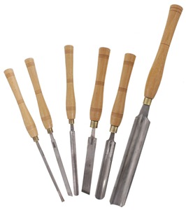Ashley Iles, Sheffield, England: Set Of Seven Extra C Clean Turning Chisels