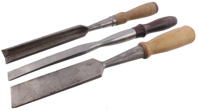 Assorted Makers: Three Timber Framing Socket Chisels