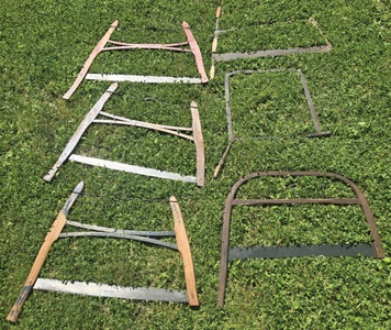 Assorted Makers: Lot Of Interesting Frame Saw