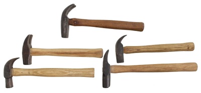 Assorted Makers: Five Pre-Adze Eye Hammers