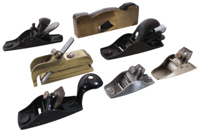 Assorted Makers: Lot Of Seven Asst. Block Plane
