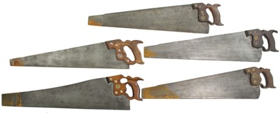 Henry Disston & Sons, Philadelphia, Pennsylvania: Five Clean & Usable Hand Saw