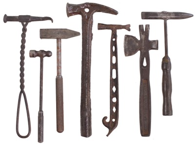Assorted Makers: Seven Spec. Purp. Small Hammers