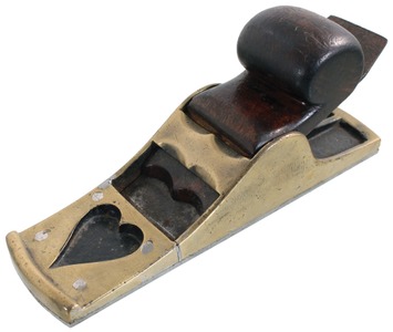 Unmarked: Showy Cast Brass Block Plane