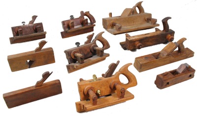 Assorted Makers: Lot Of |id Wooden Plane