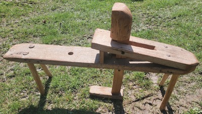 Unmarked: Extra Clean Shaving Horse