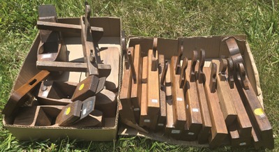 Assorted Makers: Lot Of Clean & Usabl Woodworking Planes