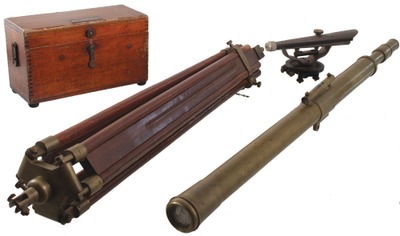 C.L. Berger & Sons, Boston, Massachusetts: Later Type Surveyor' "Dumpy" Level