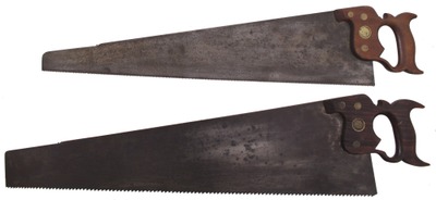Henry Disston, Philadelphia, Pennsylvania: Two Early Disston Hand Saws