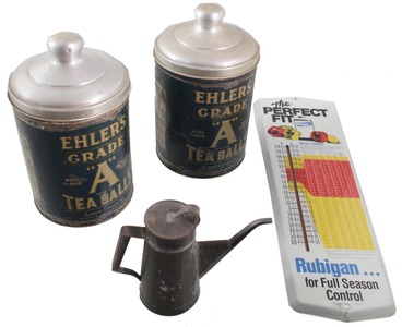 Assorted Makers: Lot Of Assorted Tin Items