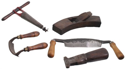 Assorted Makers: Lot Of Clean & Usabl Coopers' Tools