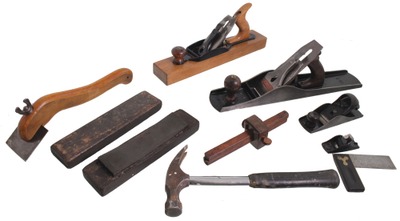 Assorted Makers: Lot Of Clean & Usabl Woodworking Tools