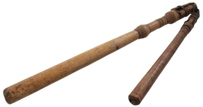 Unmarked: Early Carved Body Grain Flail
