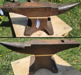 Hay-Budden Manufacturing Company, Brooklyn, New York: Approx. 250 Lb. Blacksmith Anvil