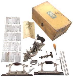 Stanley Rule & Level, No. 55: Rare Lift-Out Box Combination Plane
