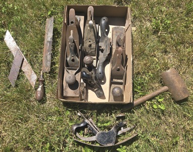 Assorted Makers: Lot Of Sound & Usabl Woodworking Tools