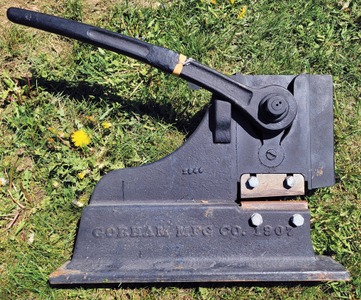 Gorham Manufacturing Company, Providence, Rhode Island: Early Cast Iron Metal Shear