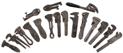 Assorted Makers: Lot Of Bicycle & Small Wrenches