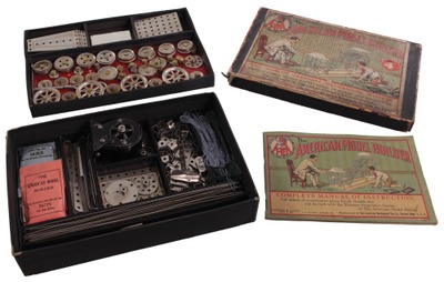 American Mechicanical Toy Company, Dayton, Ohio, No. 4: Amer. Model Builder Play Set