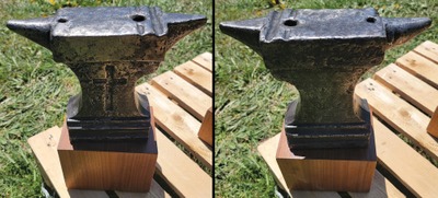 Unmarked: Early European Dbl. Horn Stake Anvil