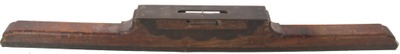 Unmarked: Fancy Mahogany & Brass Spirit Level