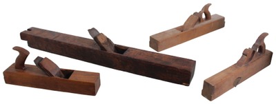 Assorted Makers: Four Spec. Purp. Wooden Plane