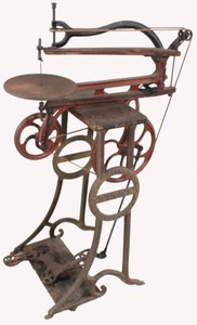 Seneca Falls Manufacturing Company, Seneca Falls, New York: "The Rival" Treadle Scroll Saw