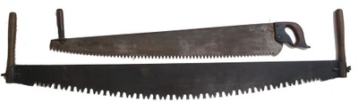 Assorted Makers: Two Large Size Saws Saw