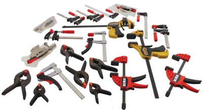 Assorted Makers: Lot Of Quick Adjust Spring & Squeeze Clamp