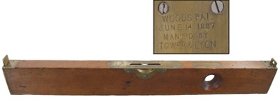 Tower & Lyon, New York, New York, No. 1 1/2: Wood's Patent Level