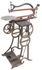 Seneca Falls Manufacturing Company, Seneca Falls, New York: "The Rival" Treadle Scroll Saw