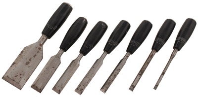 Stanley Rule & Level, No. 50: Set Of Seven "Everlasting" Chisel