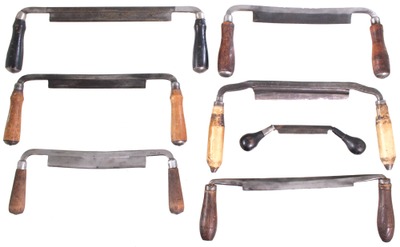 Assorted Makers: Lot Of Clean & Usabl Draw Knives