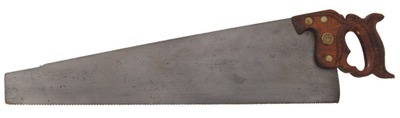 Henry Disston & Son, Philadelphia, Pennsylvania, No. 12: London Spring 26" 10 Pt. Crosscut Saw