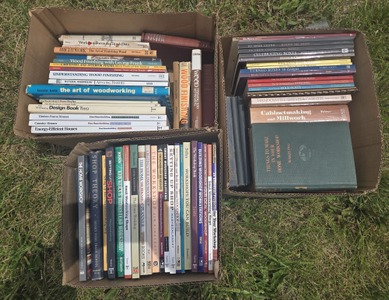 Assorted Makers: Lot Of Woodworking Reference Books