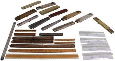 Assorted Makers: Lot Of Assorted Rules & Folding Rule