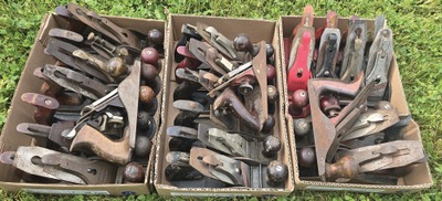Assorted Makers: Lot Of Later Type Smoothing Plane