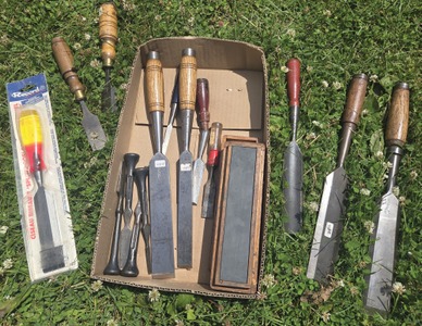 Assorted Makers: Lot Of Clean & Usable Chisels
