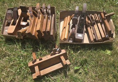 Assorted Makers: Lot Of Clean & Usabl Woodworking Planes