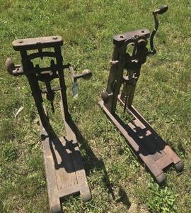 Assorted Makers: Two Fixed Angle Boring Machines