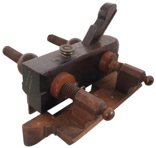 Unmarked: Solid Rosewood Plow Plane
